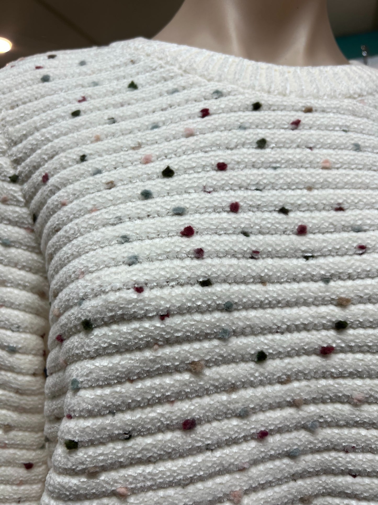 Tribal: Eggshell Jumper