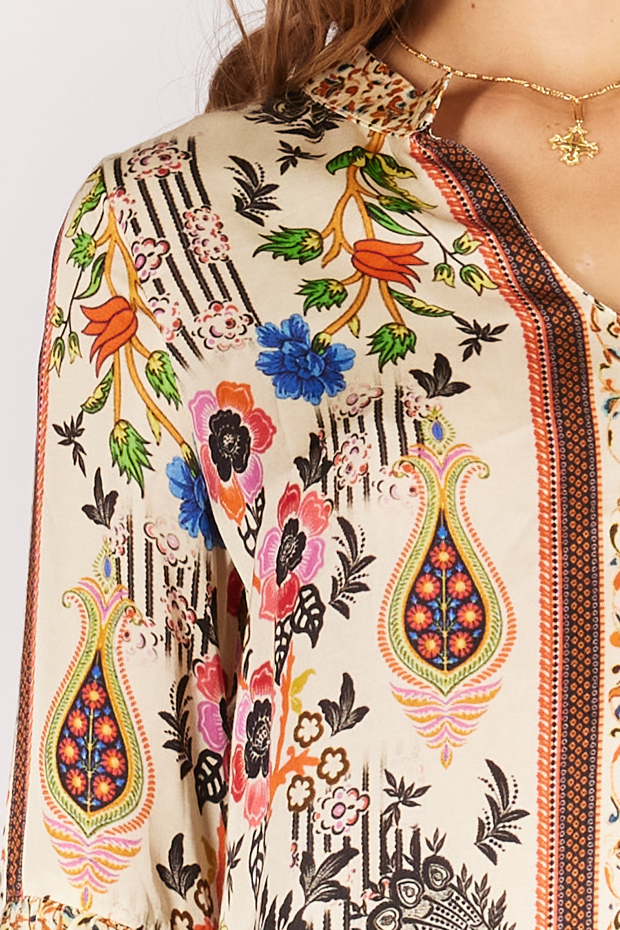 Rubyyaya: Brocade Shirt