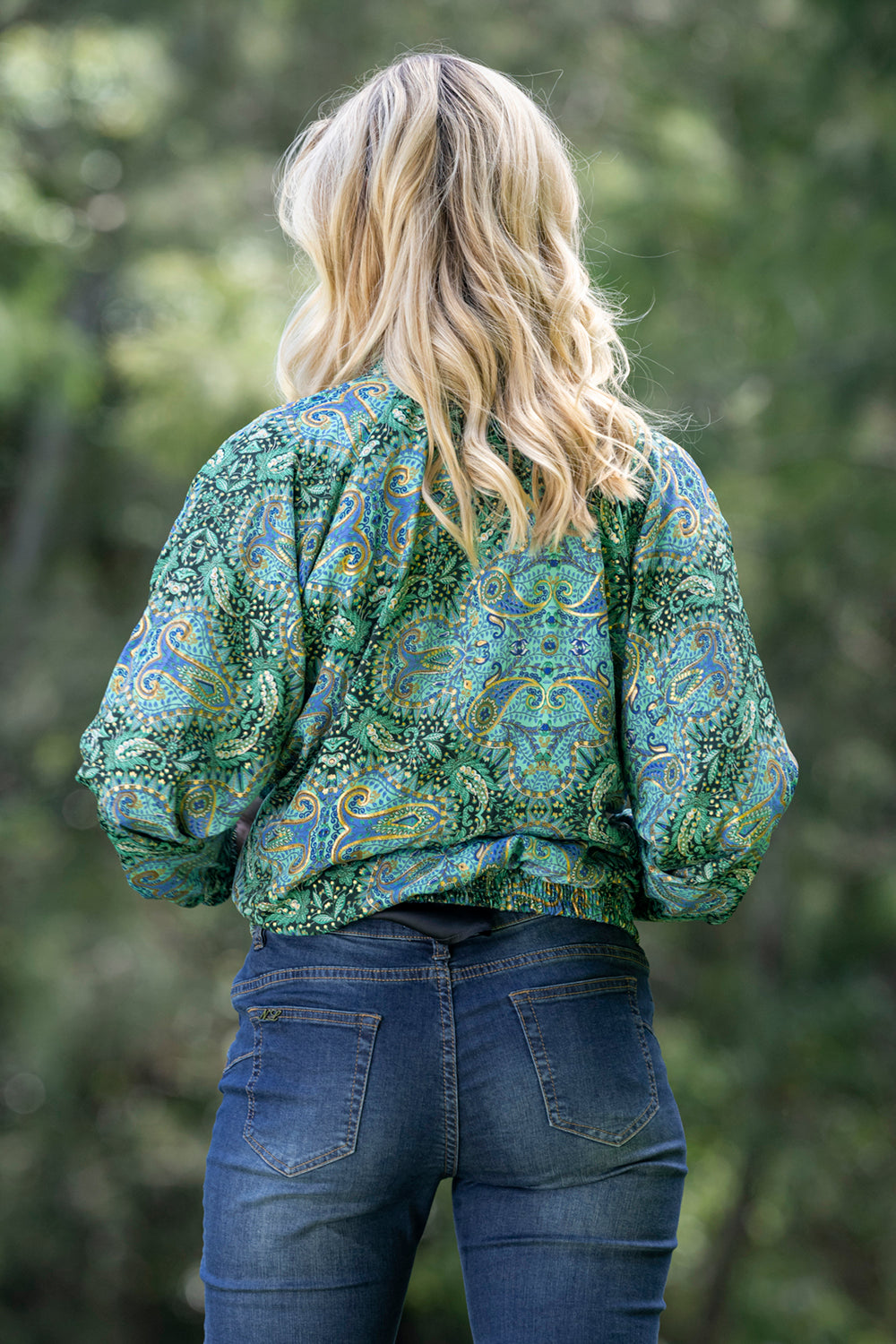 Cienna: Lucinda Reversible Bomber Jacket