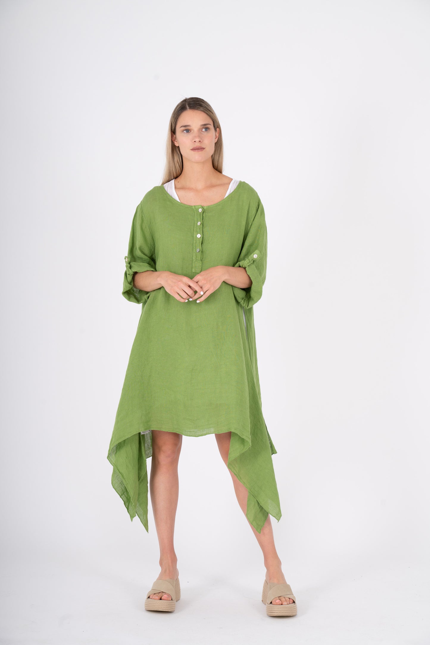 M Made in Italy: Double-layered dress