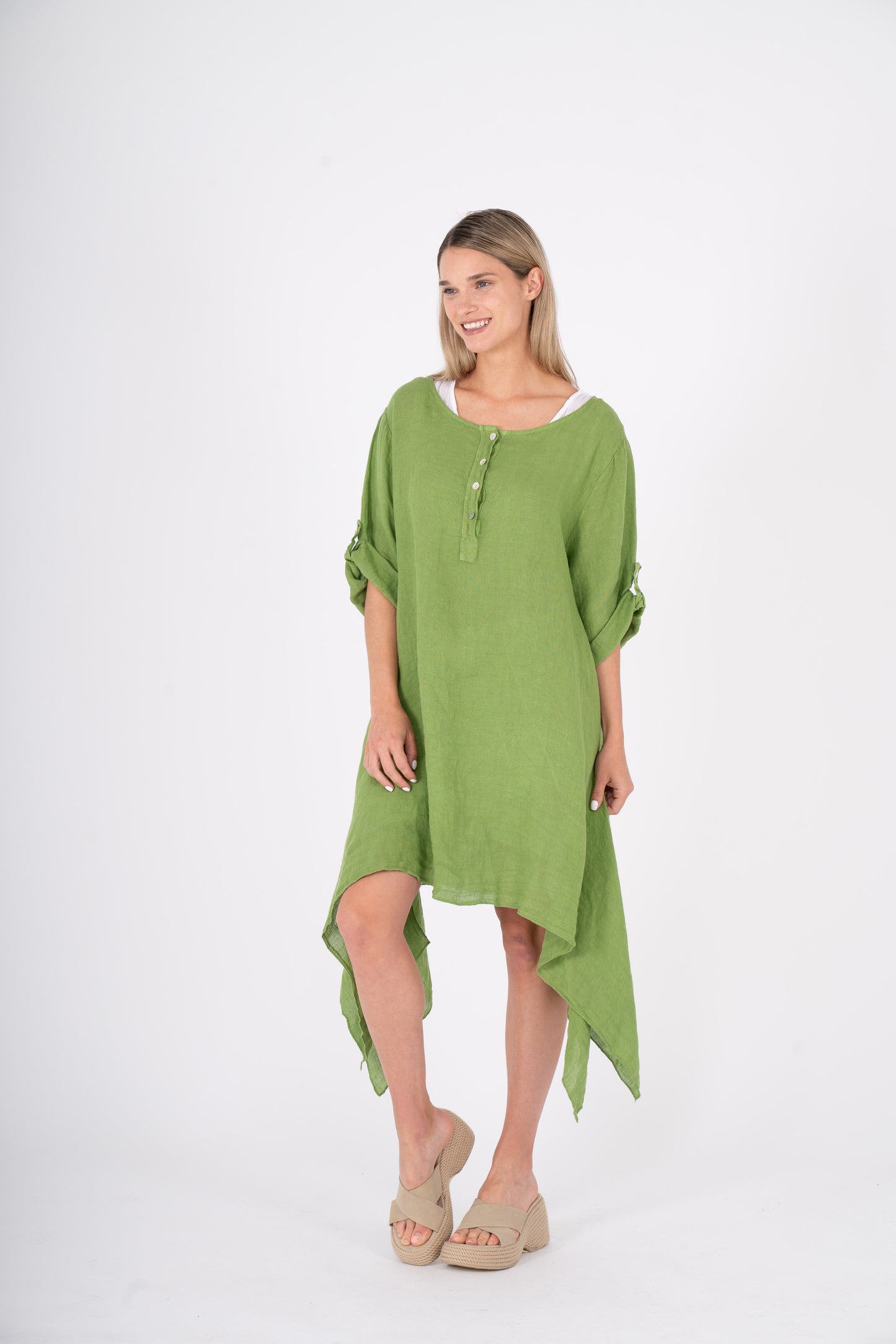 M Made in Italy: Double-layered dress