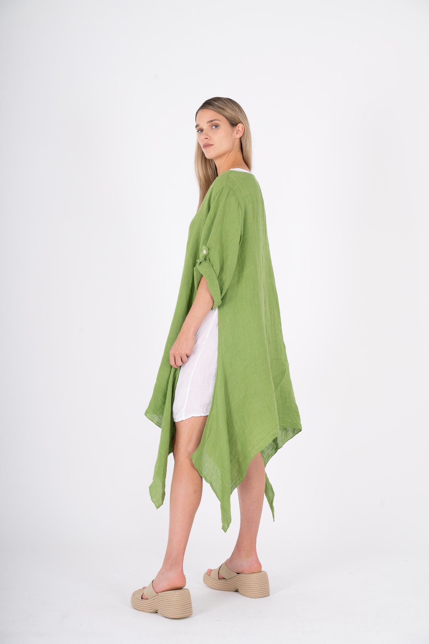 M Made in Italy: Double-layered dress