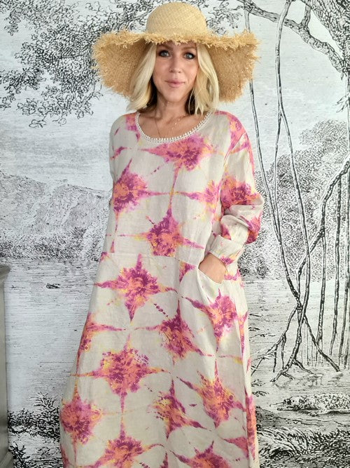 New Arrivals: Helga May: Tie Dye Zoe Maxi Dress