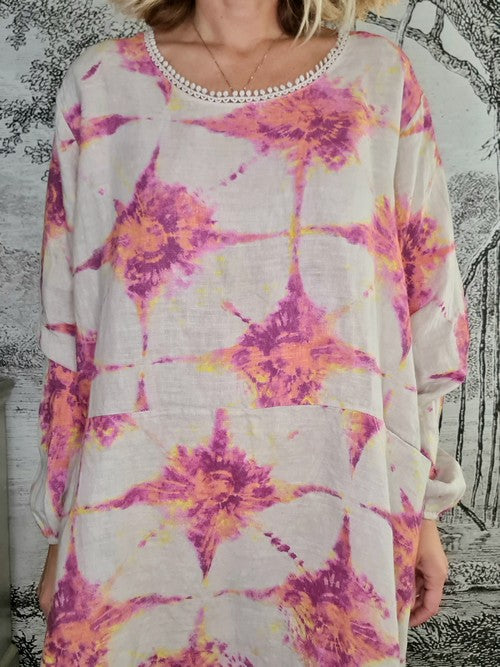 New Arrivals: Helga May: Tie Dye Zoe Maxi Dress