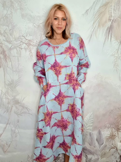 New Arrivals: Helga May: Tie Dye Zoe Maxi Dress