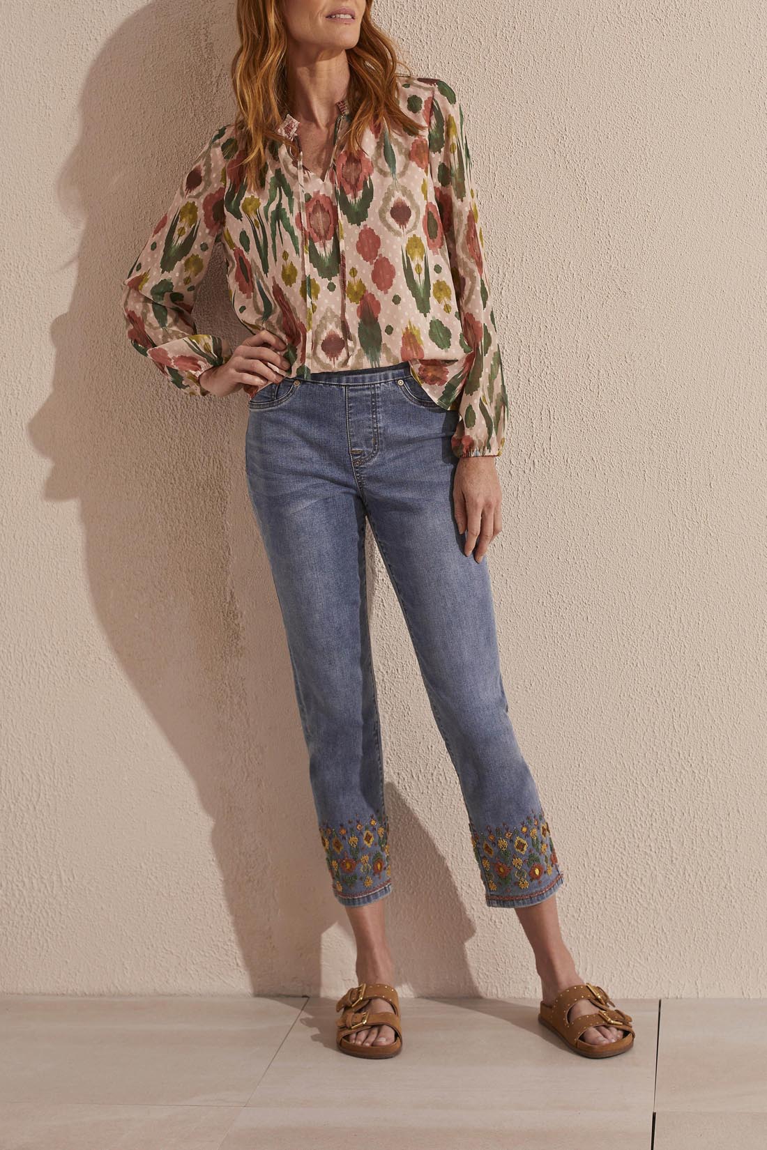 Tribal: Audrey Embroidered Jeans
