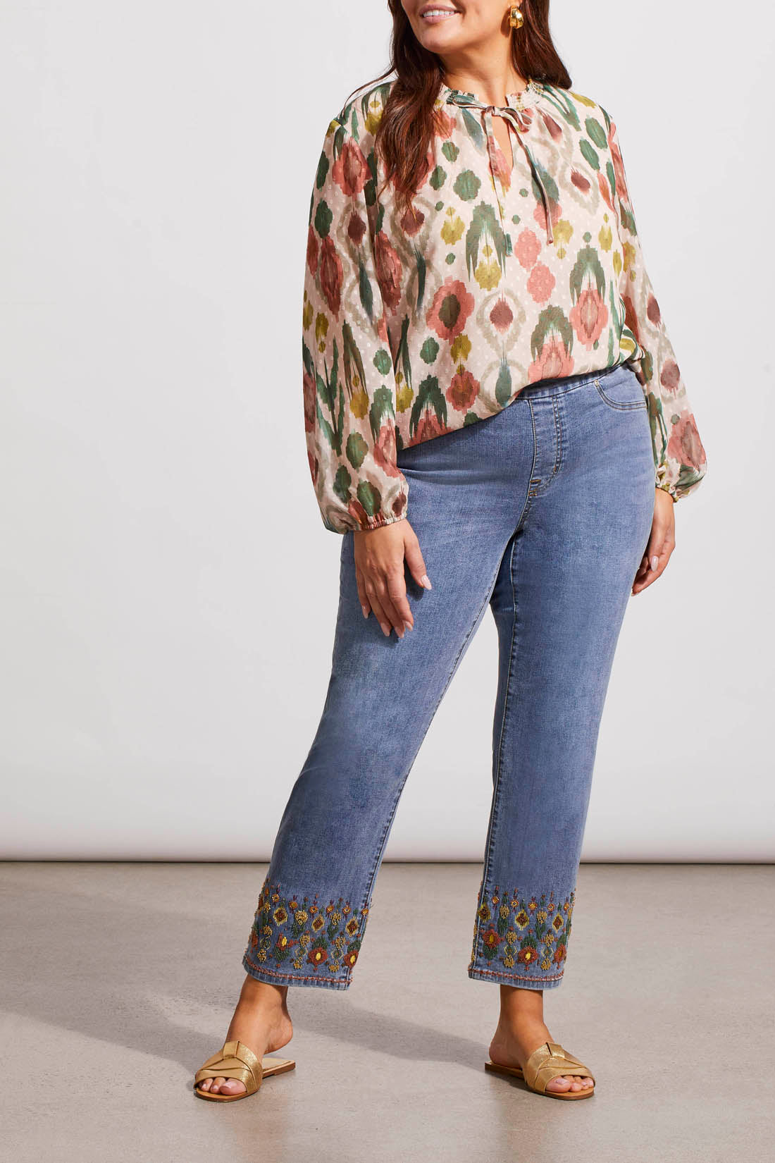Tribal: Audrey Embroidered Jeans