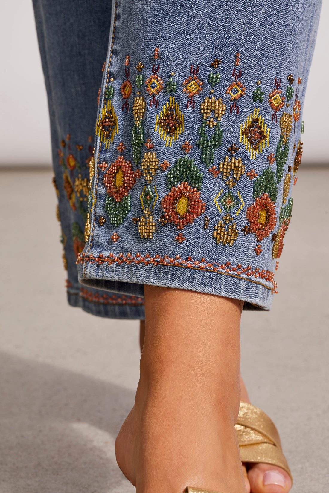 Tribal: Audrey Embroidered Jeans