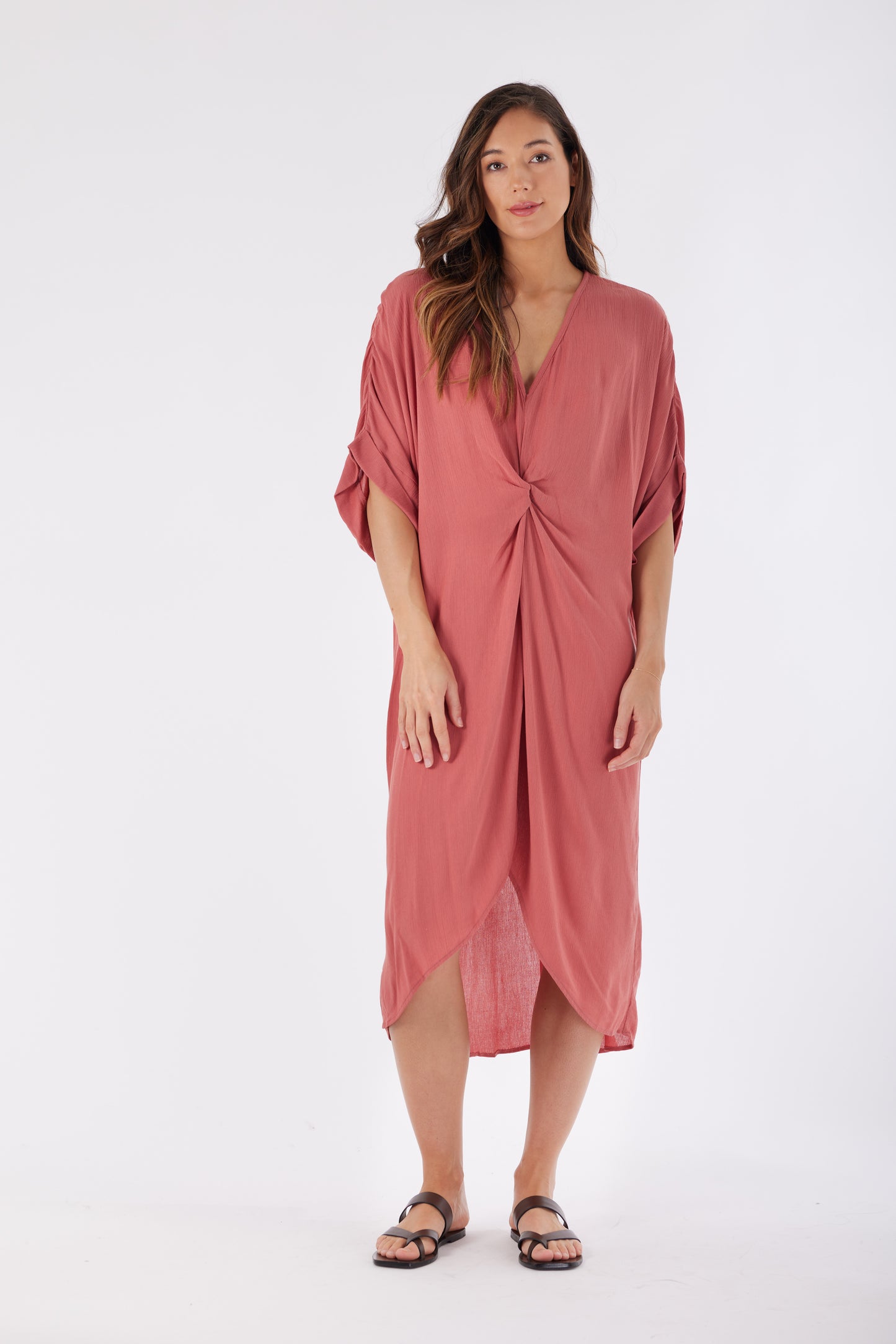 Carbon: Remo Twist Front Dress