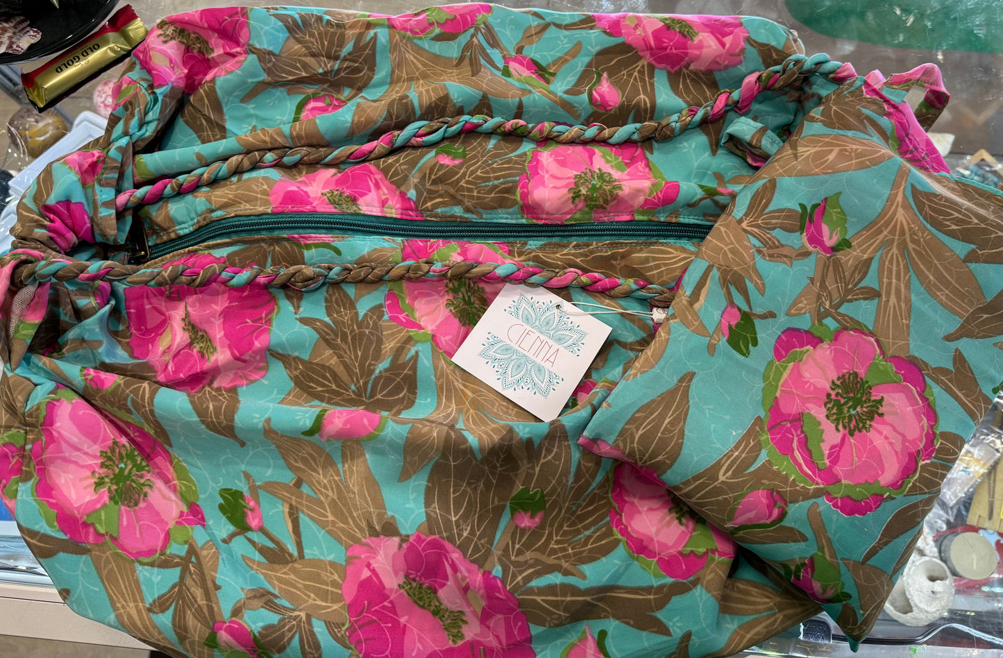 Sarong & Bag Set: Peonie