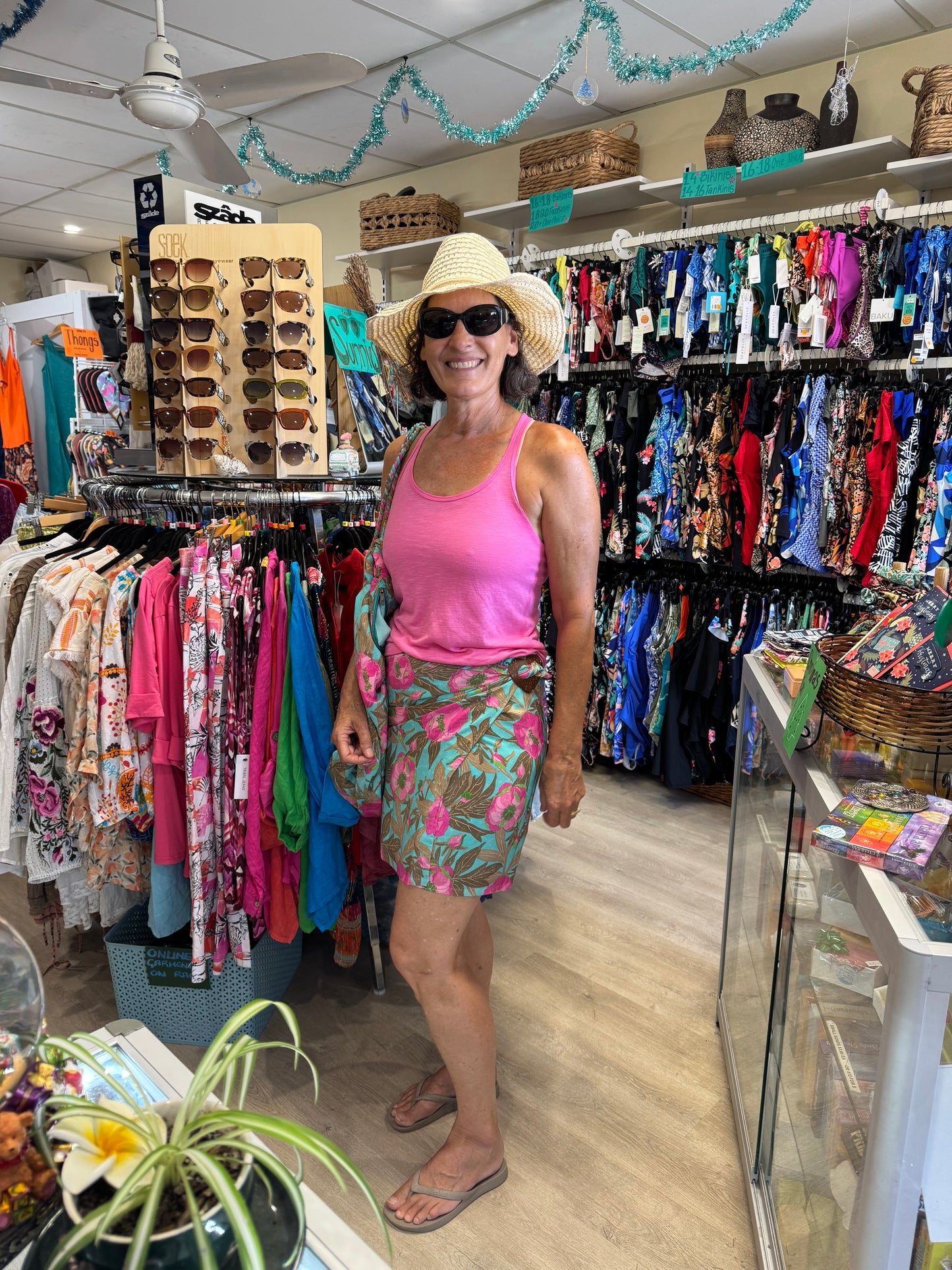 Sarong & Bag Set: Peonie