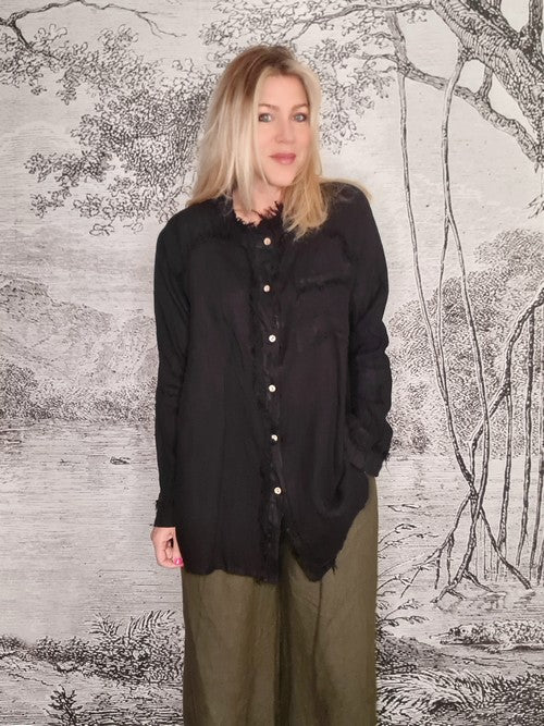 Helga May: Mill Rip Edge Shirt