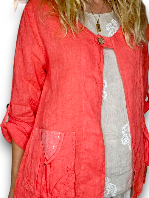 Helga May: Linen Jacket