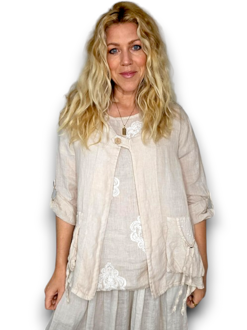 Helga May: Linen Jacket