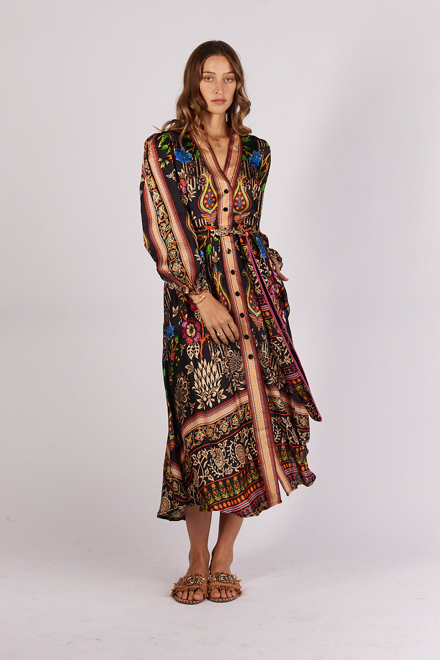 Rubyyaya: Brocade Maxi