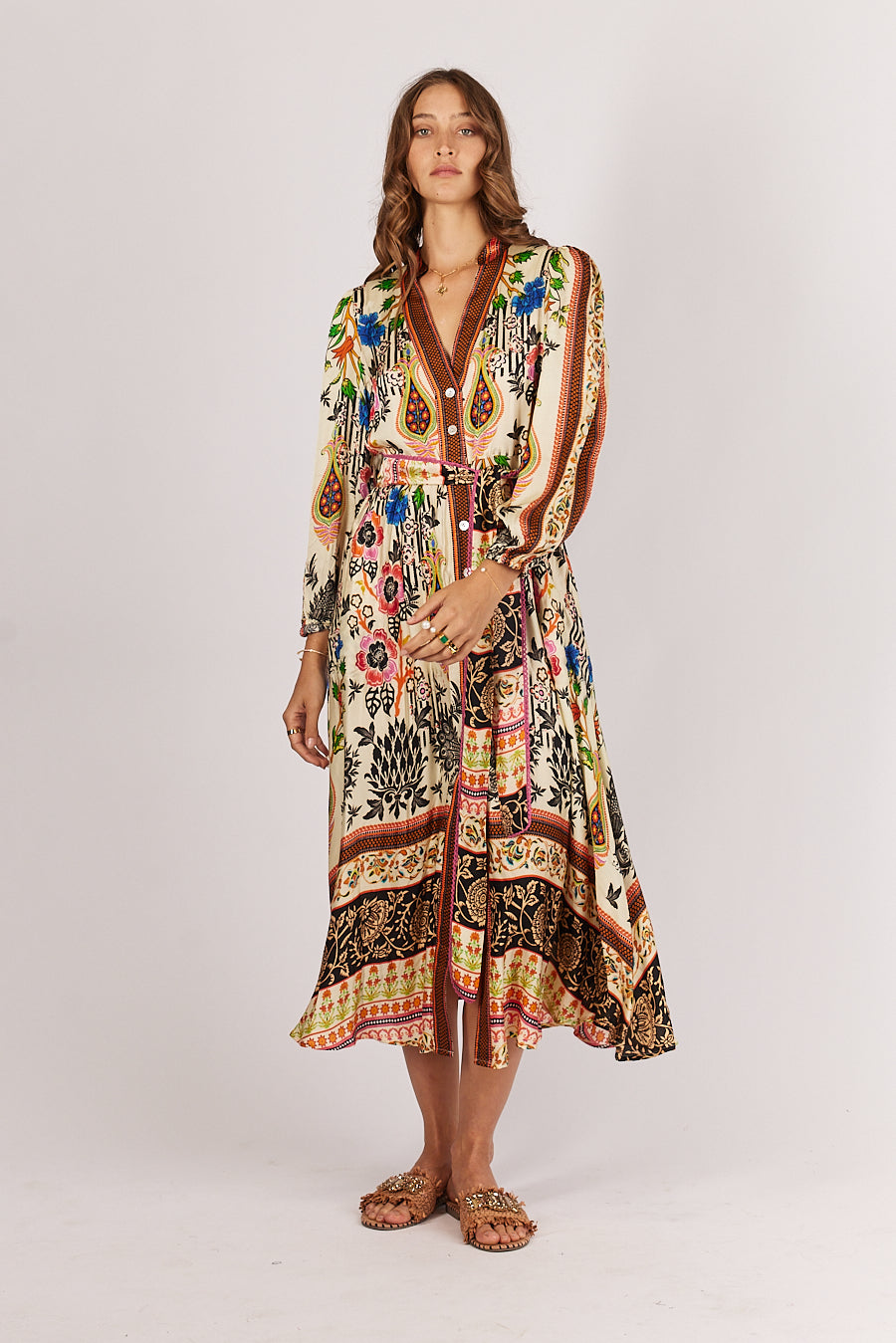 Rubyyaya: Brocade Maxi