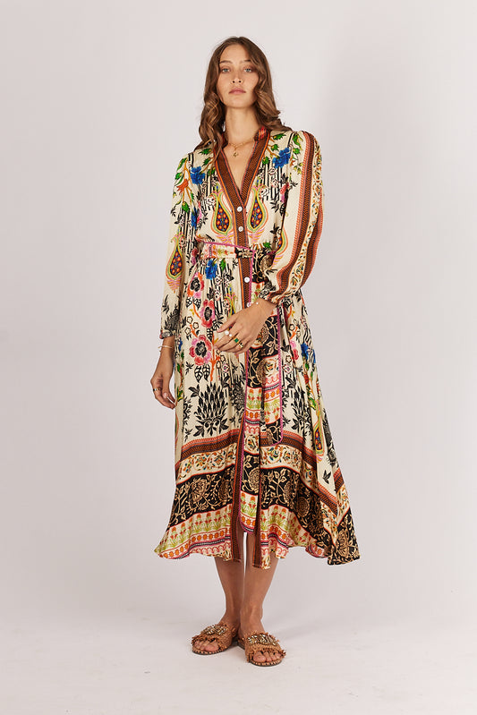 Rubyyaya: Brocade Maxi